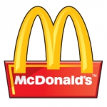 McDonalds Vintage artwork Name Badge 